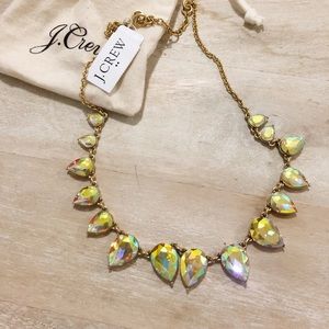 Jcrew - Colorful gold necklace .